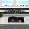 Nantucket Sinks 60/40 Double Bowl Undermount Granite Composite Black PR6040-BL-UM - alternate 5
